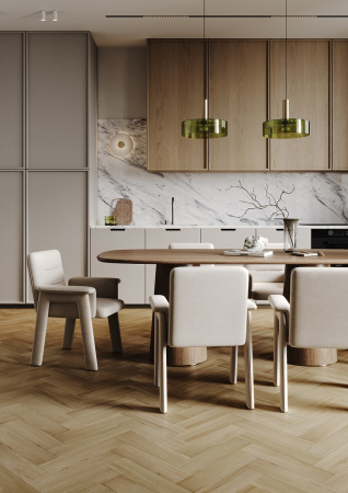 Кварцевый ламинат Fargo Штучный паркет Дуб Аттика 44-88174-003